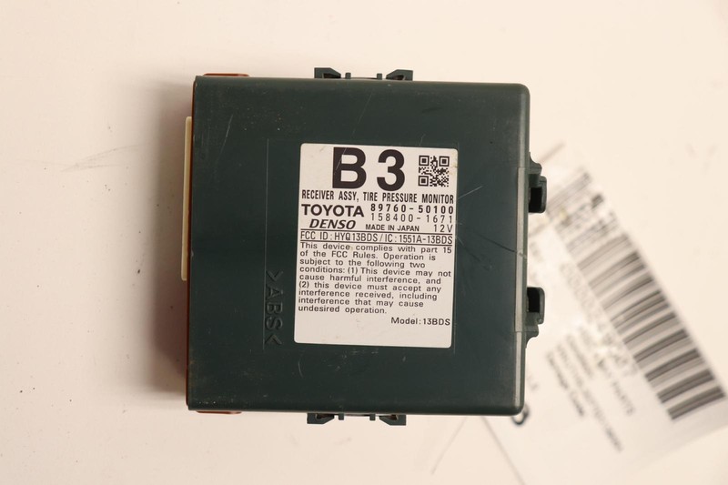 2013-2017 LEXUS LS460 LS600H TPMS TIRE PRESSURE MONITORING CONTROL MODULE OEM