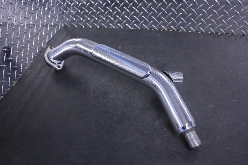 02 SUZUKI VL 800 INTRUDER REAR EXHAUST HEAD PIPE MANIFOLD #2 VL800