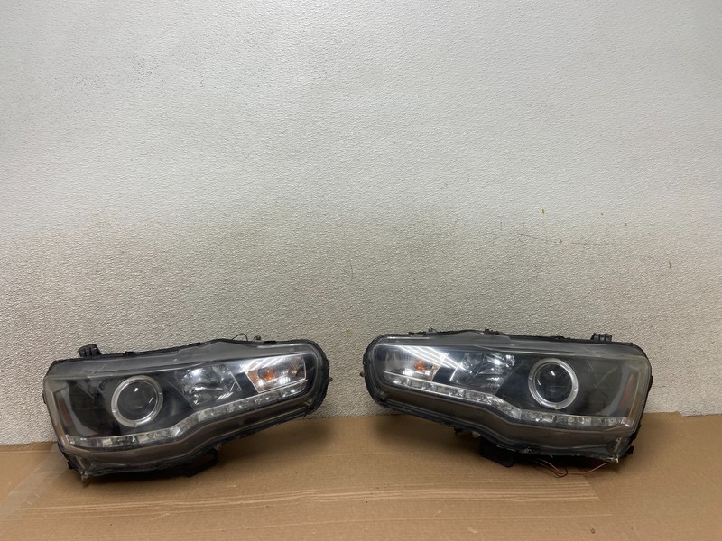 2008-2017 Mitsubishi Lancer Left+Right Side LED Headlights ab0978DG