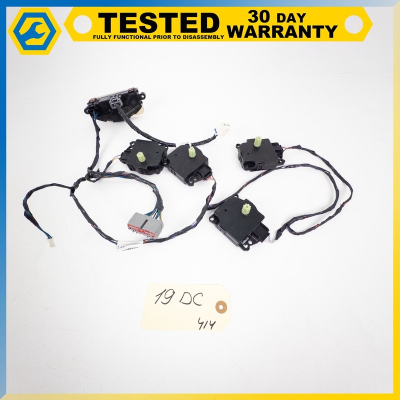 15-23 DODGE CHALLENGER CHARGER HVAC AC HEATER FLAP SERVO ACTUATOR MOTOR SET OEM