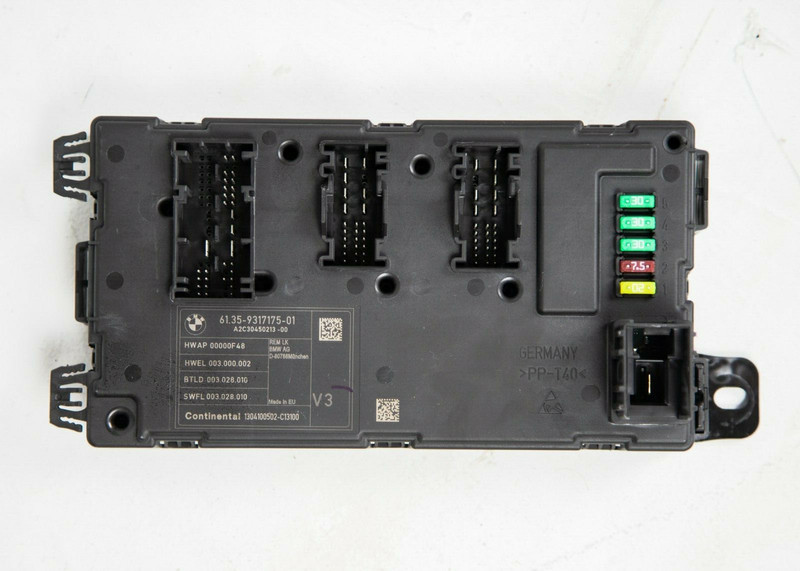 2012-2015 BMW 3-SERIES REAR BODY CONTROL OEM 9317175
