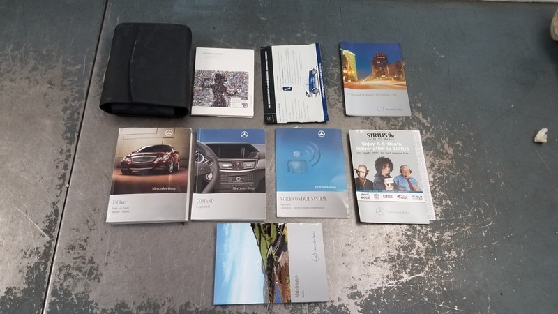 2011 Mercedes Benz AMG E 63 Owners Manual #4899 P6