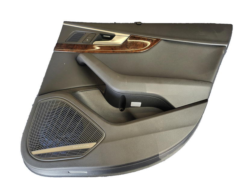 Used Oem Audi Right Passenger Rear Door Trim Panel w/ Sunshade for 2017-2019 A4