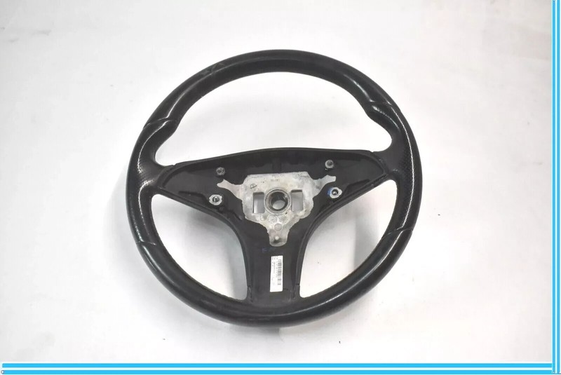 10-11 Mercedes W207 E350 AMG Sport Steering Wheel 3 Spoke Leather Black OEM
