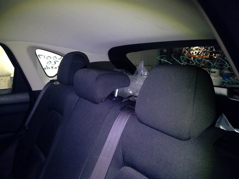 CX-5 2020-2023 3 Rear Headrests Black Cloth 1741652