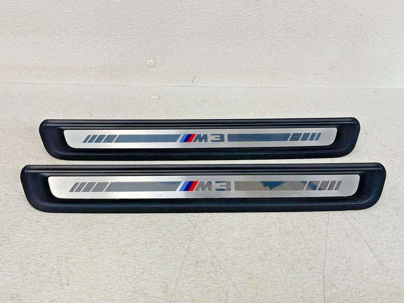 ⭐2021-2024 BMW M3 G80 FRONT RIGHT & LEFT DOOR SILL SCUFF PLATE SET OEM LOT2506