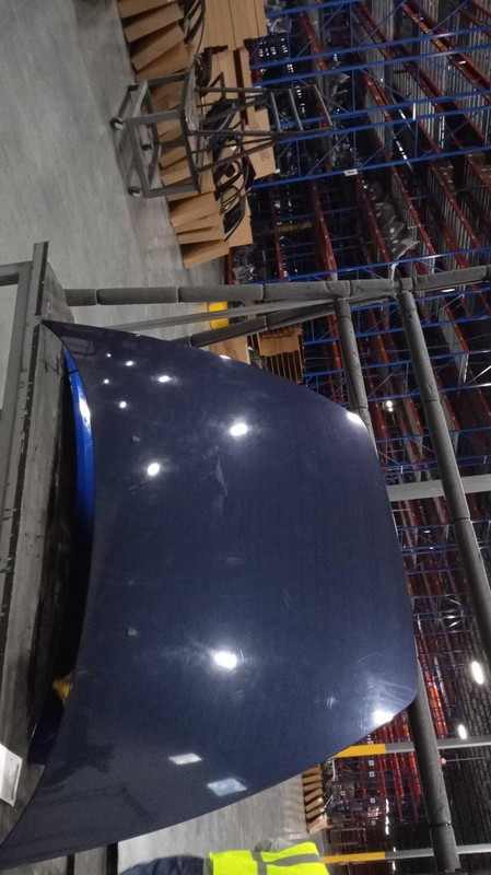 2013 VOLVO C30 C70 S40 V50 V70 XC70 OEM Blue Hood Panel 313714156 Used