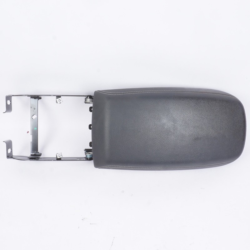 2011 - 2017 BMW X3 Center Console Black Leather Armrest Top Lid OEM