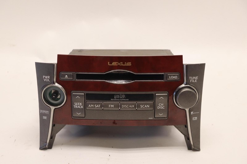 2007 LEXUS LS460 AUDIO AM FM CD DISC PLAYER RADIO SATELLITE RECEIVER CONTROL OEM