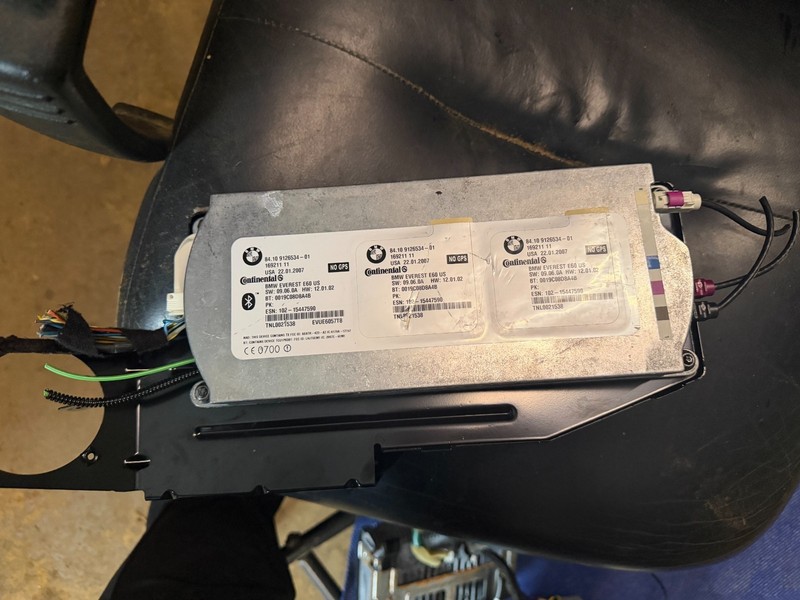 07-13 BMW E82 E88 E90 E92 E60 E64 E70 Telematics Bluetooth Control Module TCU X5