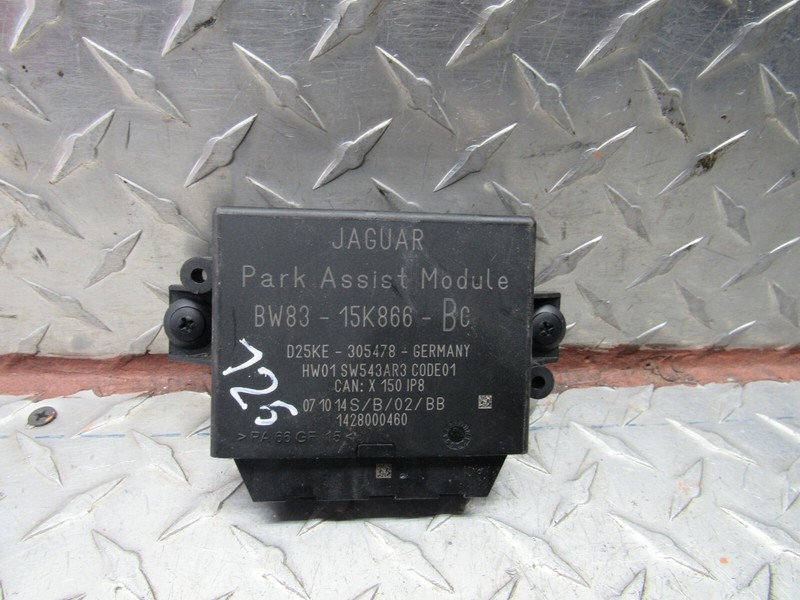 2015 JAGUAR XF PARKING ASSIST MODULE 4CYL 2.0L BW83-15K866-BC