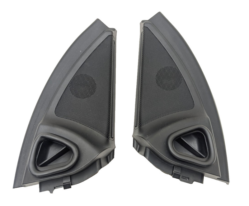 2006-12 Mercedes ML350 ML550 W164 Tweeter Speaker & Covers Pair