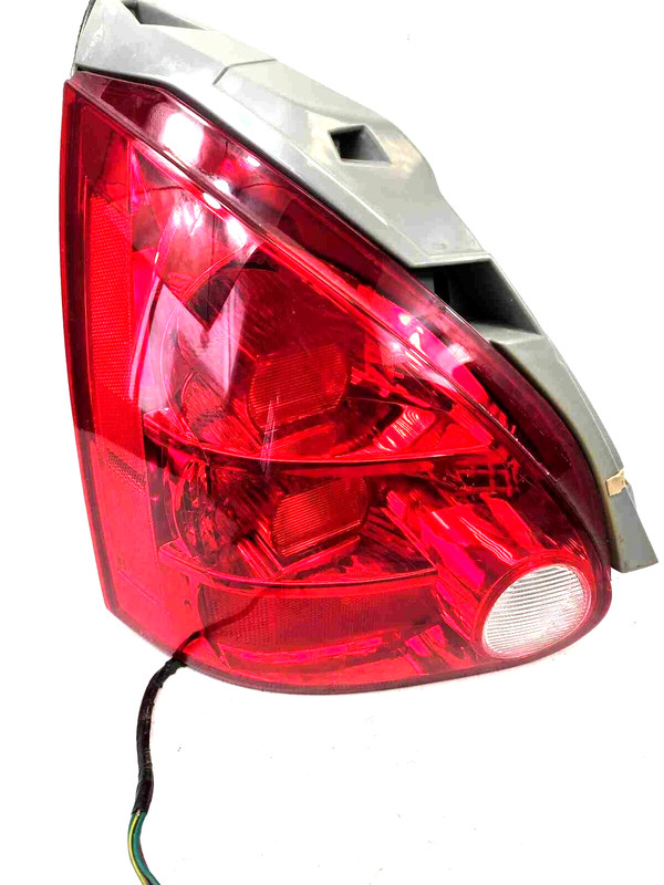 2008 Nissan Maxima LH Driver Side Tail Light Assembly Light Scratches 265257Y025