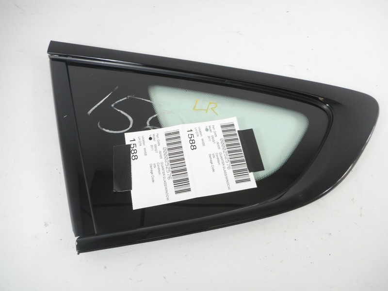 10-17 BMW 550iGT Rear Quarter Window Glass Left Driver OEM 535iGT