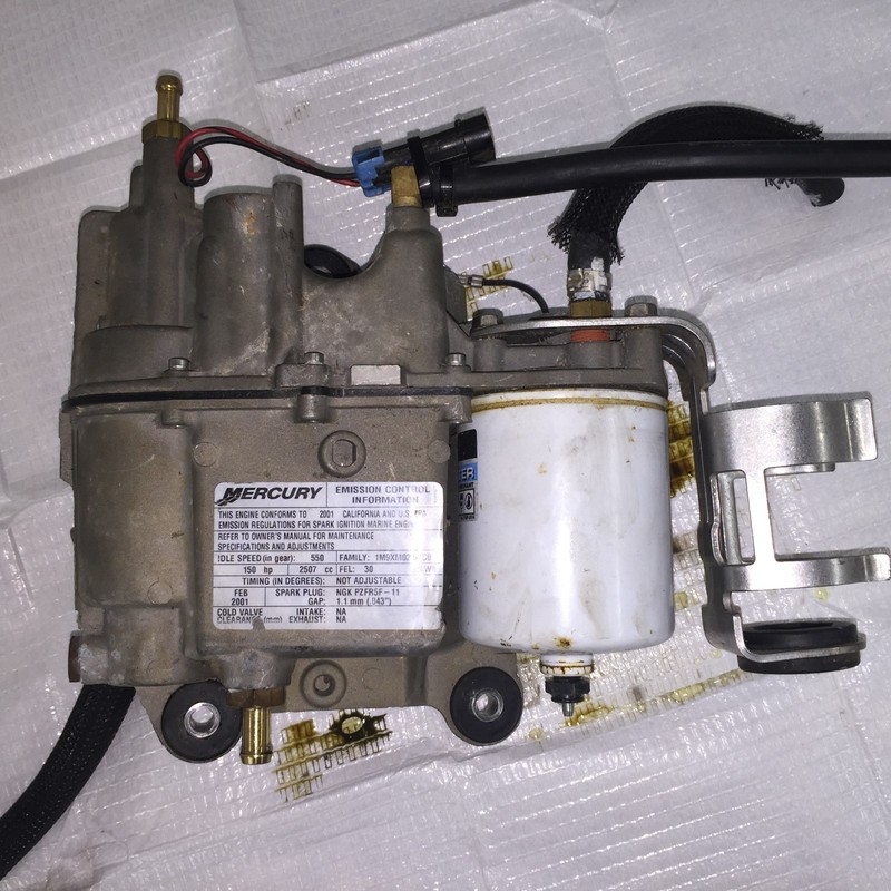 Mercury Optimax 150 Vapor Separator 2002 model FRESHWATER!