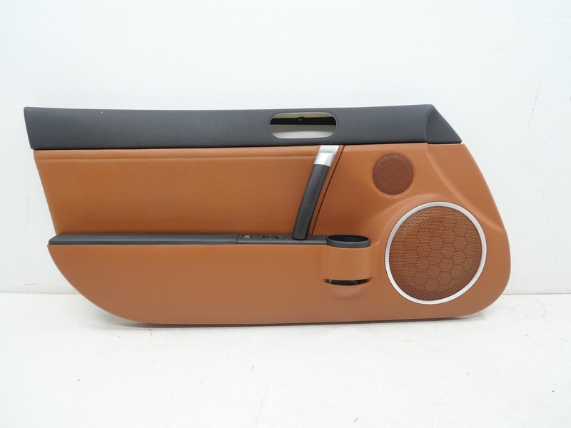 Used Front Driver Left Interior Door Trim Panel Brown 2006-2015 Mazda Miata OEM