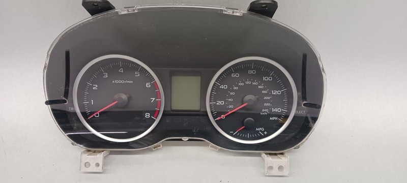 14 SUBARU FORESTER Speedometer CVT 52k miles OEM 1 Year Wnty!