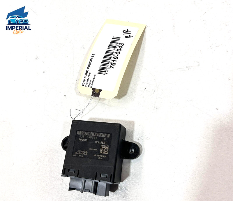 FORD FUSION 2018-2020 REAR RIGHT PASSENGER SIDE DOOR WINDOW CONTROL MODULE OEM