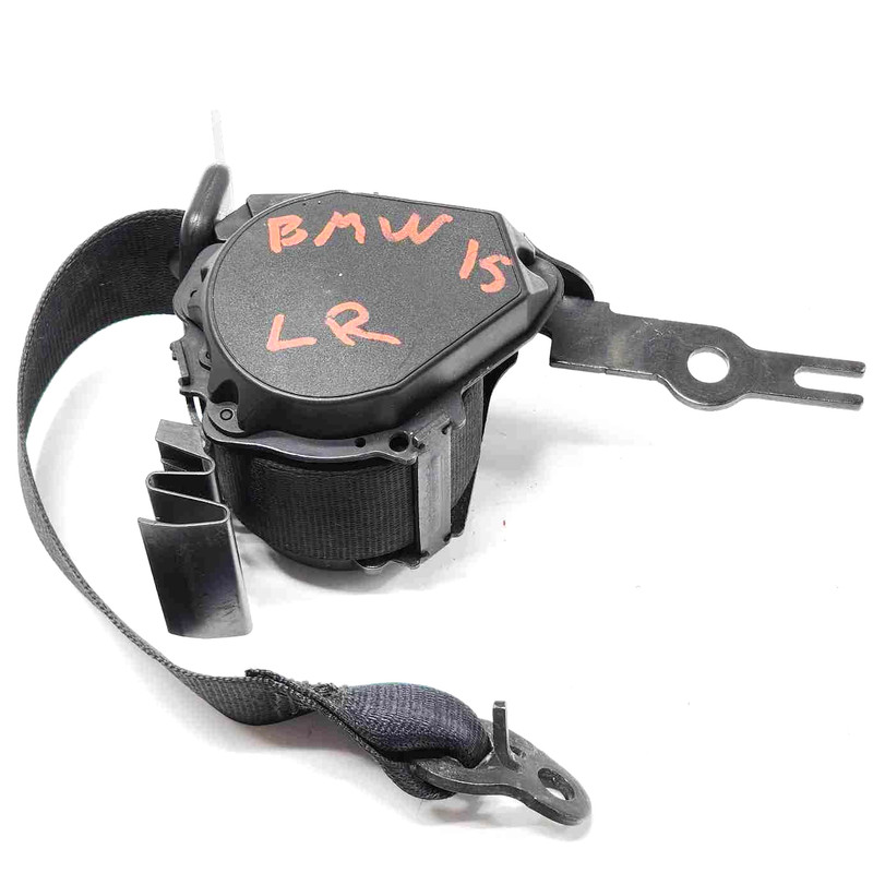 2015 BMW 328i Rear LH Driver Side Seat Belt Assembly OEM S3725939005
