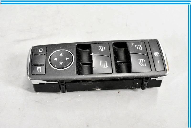 08-14 Mercedes W204 C300 E350 Front Left Driver Side Master Window Switch OEM