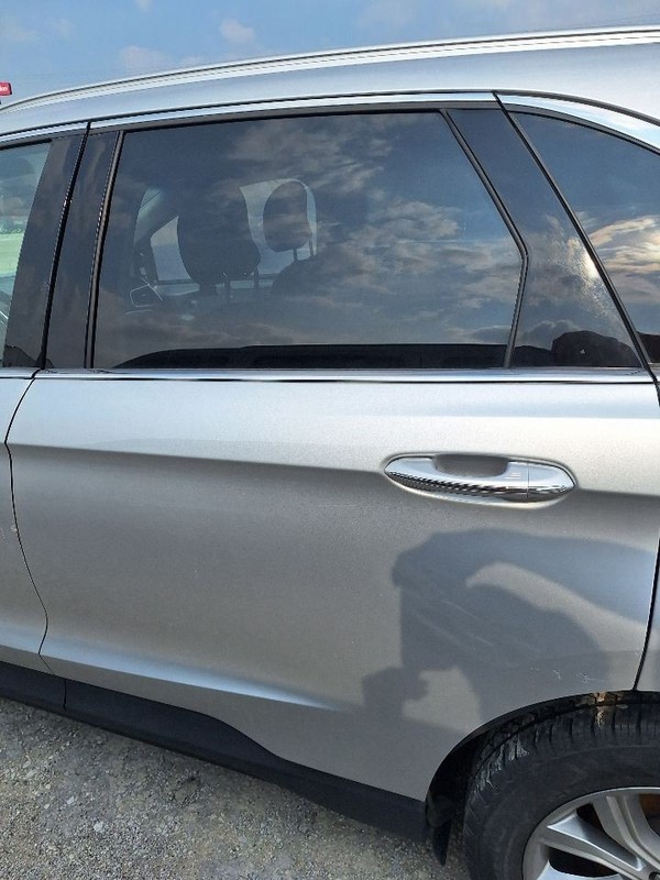 Driver Rear Side Door Black Textured Lower Moulding Fits 15-23 EDGE 3527409