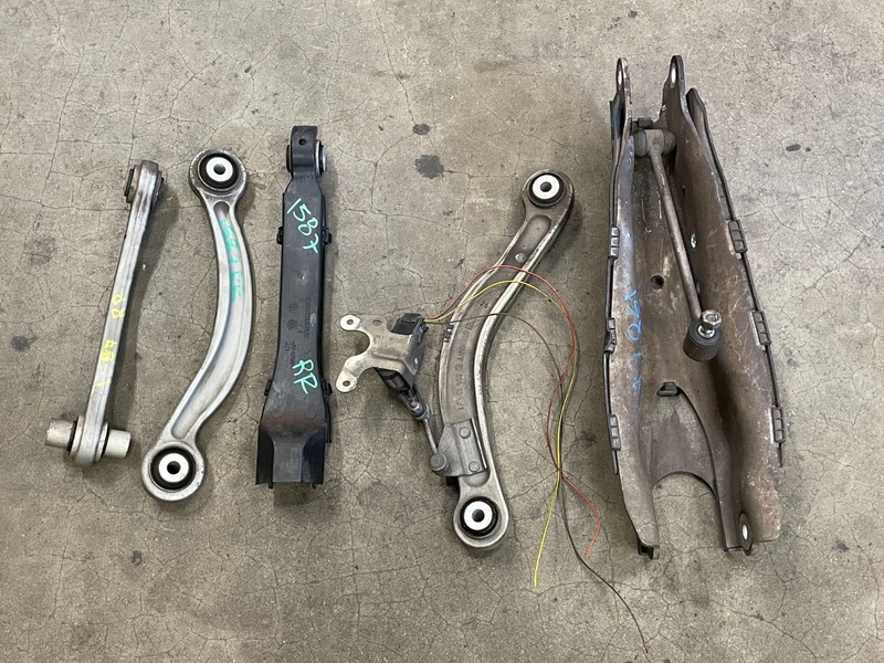 13-16 Mercedes SL550 SL400 R231 Rear Right Upper Lower Control Arm RWD 1587 OEM