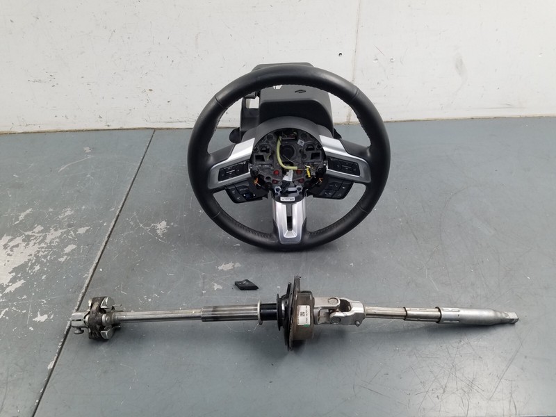 2019 Ford Mustang GT Leather Steering Wheel / Column#2620 A8