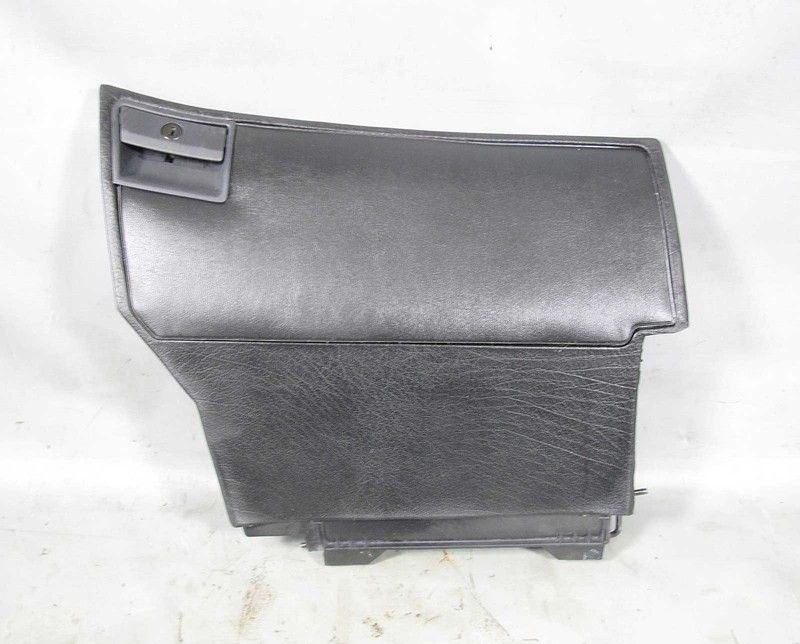 1988-1994 BMW E32 7-Series Interior Right Glove Box Door Black Vinyl w Latch OEM