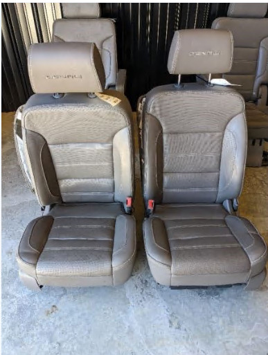 2015 - 2018 CHEVY GM TAHOE SUBURBAN YUKON DENALI HEAT COOL TAN LEATHER SEATS