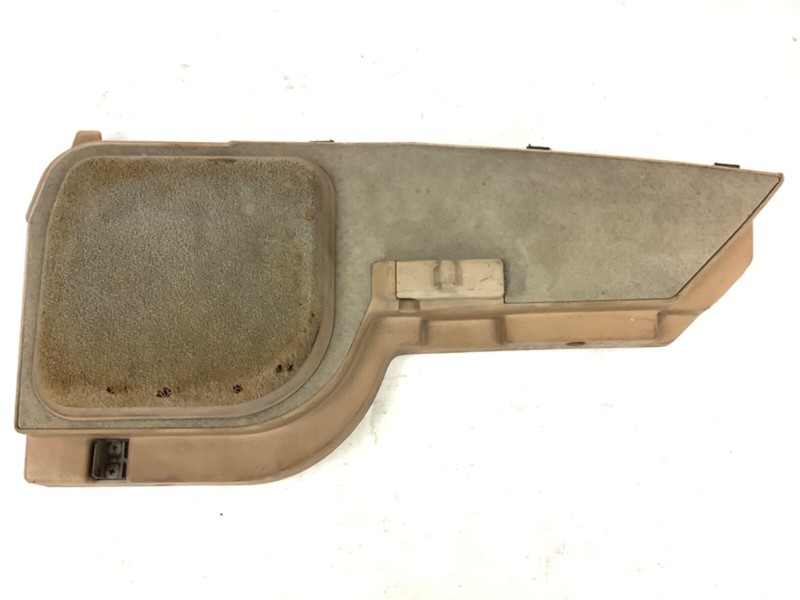86-89 Accord 3Dr Grille Right Rear Speaker Cover Lid Tray Bracket Trim Beige OEM