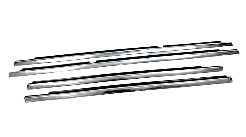 📌2010-2016 MERCEDES E350 FRONT REAR RIGHT LEFT DOOR WINDOW BELT MOLDING SET OEM