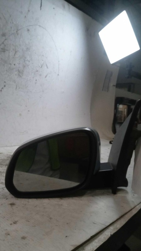2016 Chevrolet Spark Left Blue Door Mirror Assembly, Used, 26K Miles