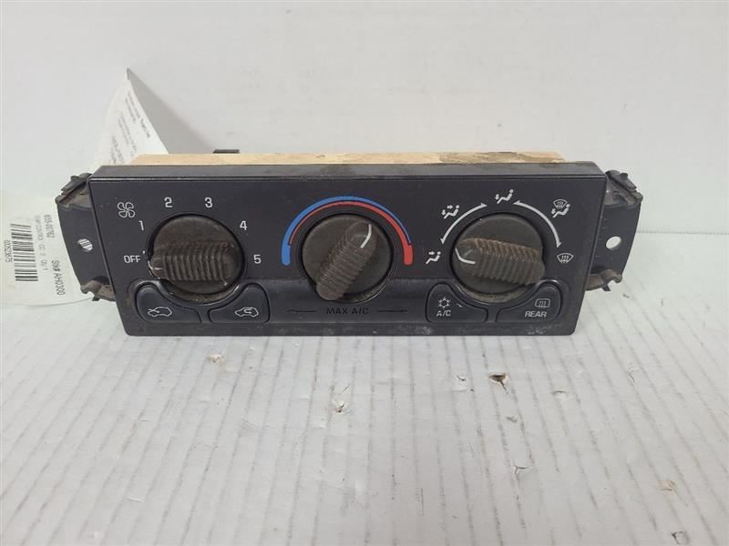 Temperature Control With AC Manual Control Fits 99-02 SIERRA 1500 PICKUP 523875