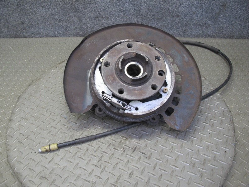2003-2010 PORSCHE CAYENNE 955 TURBO REAR RIGHT SPINDLE KNUCKLE WHEEL HUB BEARING