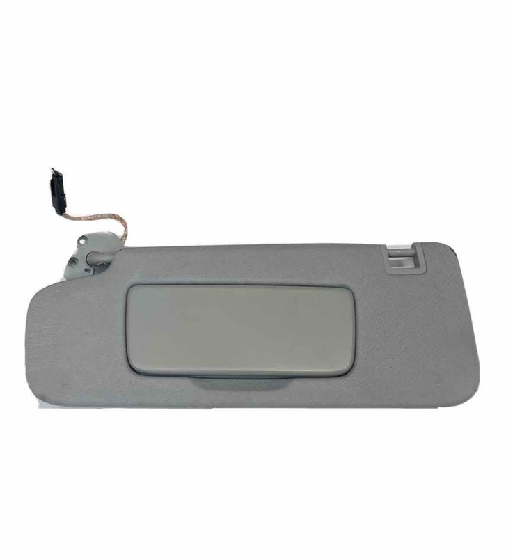Chevy Equinox sun visor 2018 2019 left driver side gray color assy OEM 84124184