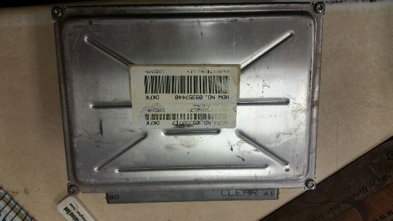 Engine ECM Electronic Control Module 3.8L ID 9380717 Fits 00-02 CAMARO 50957