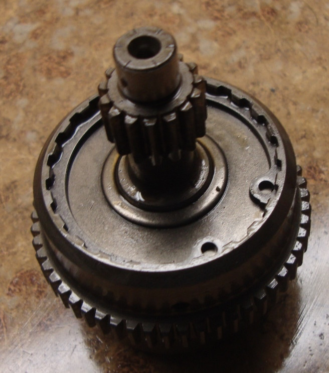 2007 Honda Shadow VT1100C VT1100 VT 1100 C Engine Electric Starter Motor Gear 07