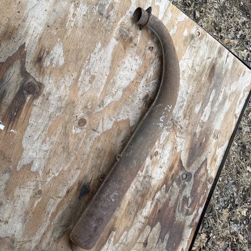 1972?? Polaris Colt 340 VintageSnowmobile Exhaust Muffler Pipe