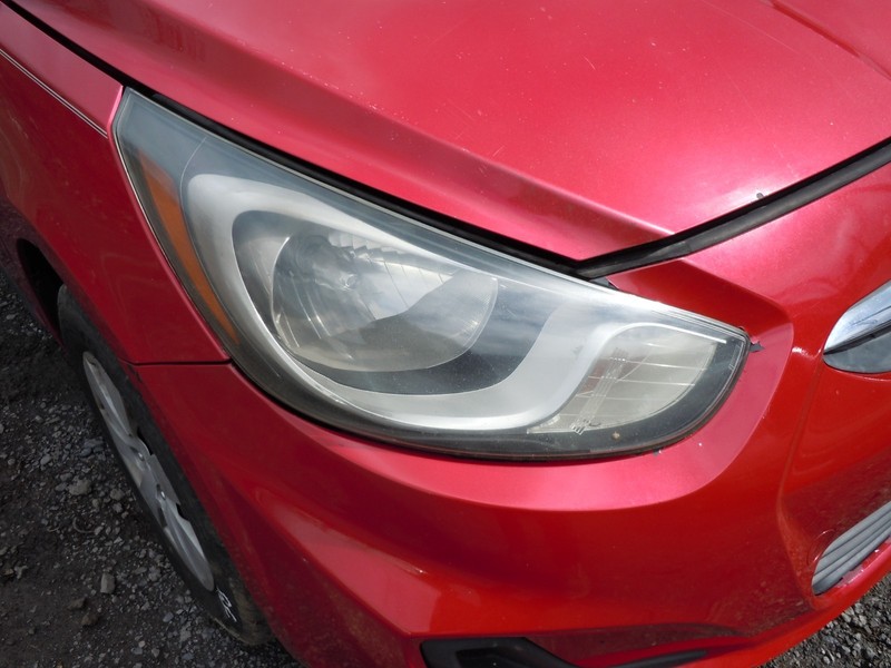 2012-2014 Hyundai Accent Halogen Headlight Passenger Right W/O Projector