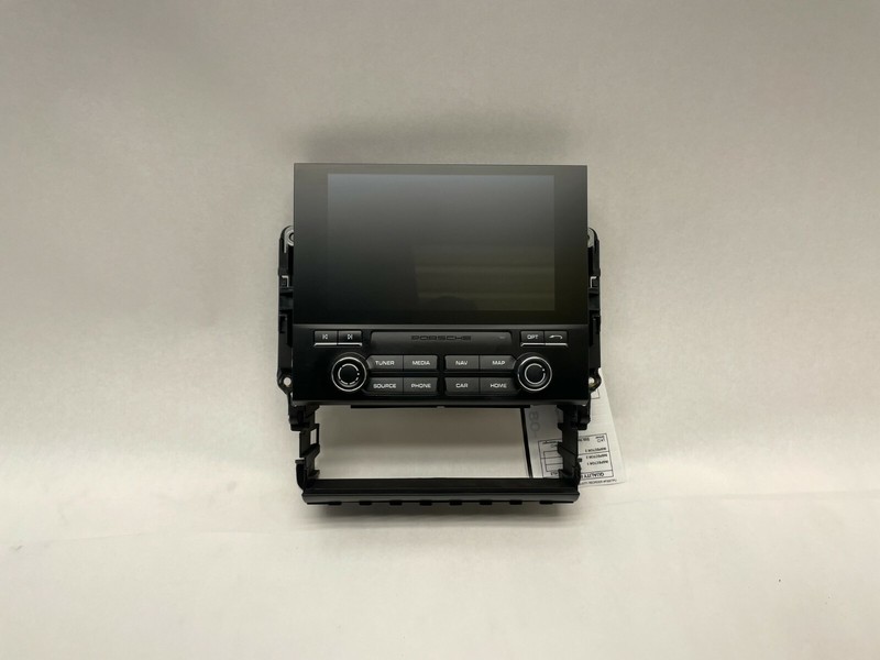 2017 PORSCHE MACAN DISPLAY MEDIA NAVIGATION SCREEN MONITOR CONTROL PANEL