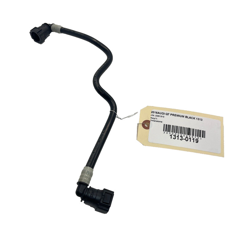 AUDI Q7 FUEL GAS TANK PUMP FEED HOSE TUBE PIPE LINE 2018 OEM