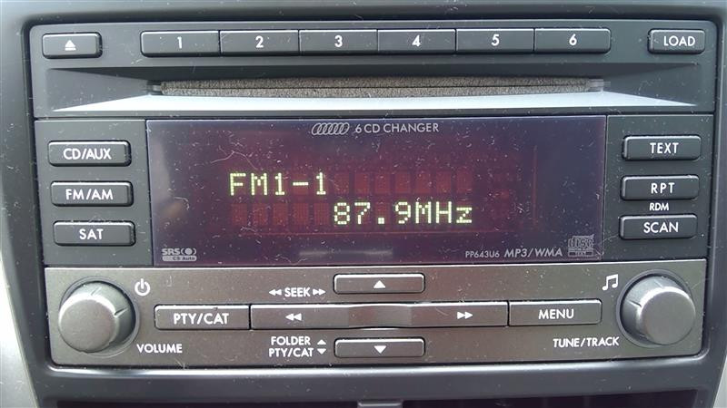 2009-2013 Subaru Forester NON-NAV Radio Stereo 2 DIN Disc CD Player 86201SC640