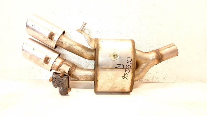 18-24 AUDI B9 S5 SPORTBACK EXHAUST DUAL PIPE MUFFLER TIP REAR RIGHT OEM 012226