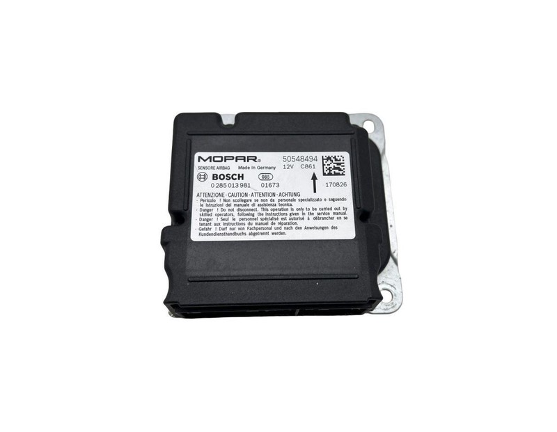2017-2025 Alfa-Romeo Giulia Restraint Diagnostic Computer Module SRS Unit