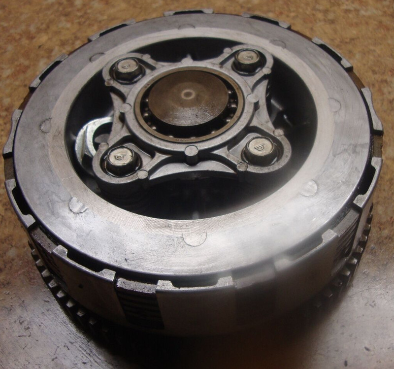 1986 Kawasaki Bayou ATV KLF 300 KLF300 4Wheeler Clutch Plates Housing Basket 86