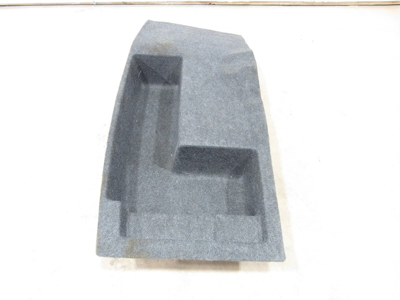 11 12 Fisker Karma 2012 Rear Trunk Trim Cover Panel Carpet Storage |@2