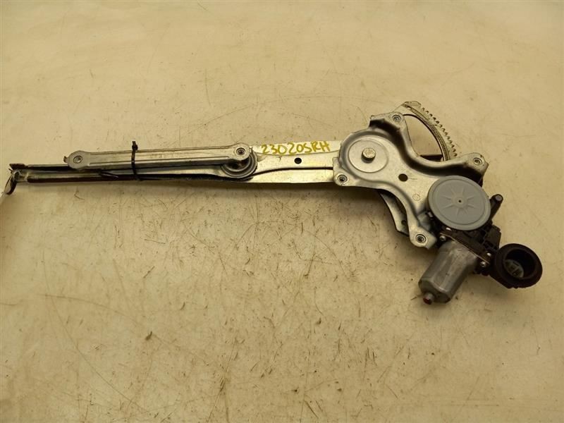 07-11 TOYOTA CAMRY LE PASSENGER SIDE FRONT DOOR POWER WINDOW REGULATOR ASSEMBLY