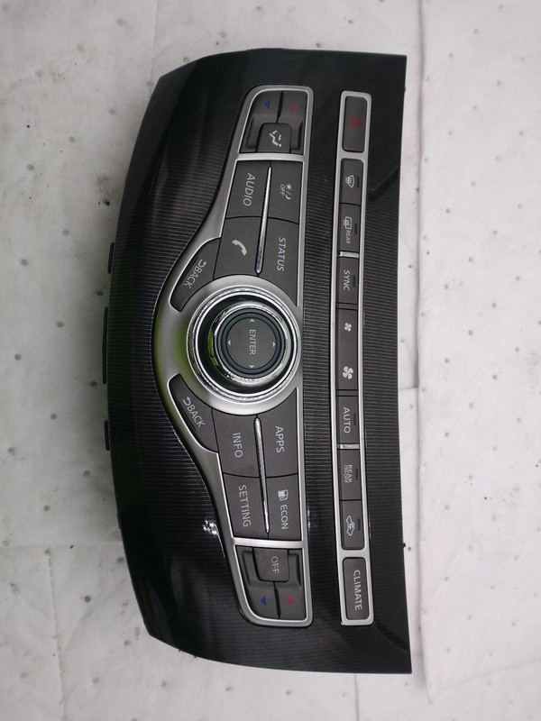 Used A/C Selector Switch fits: 2019 Infiniti QX60 rear Grade A