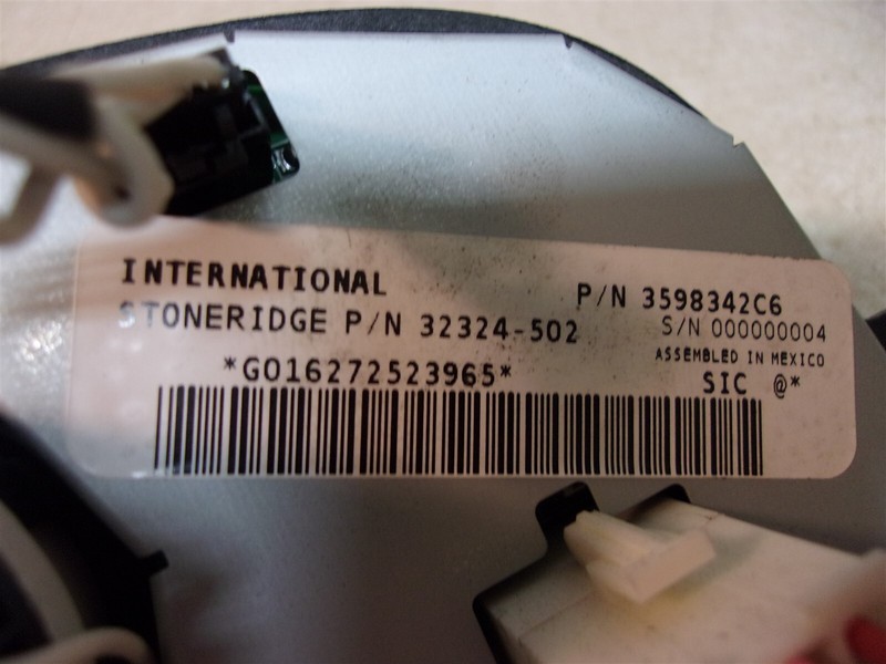 International 3598342C6 Gauge Cluster 32324-502 *FREE SHIPPING*