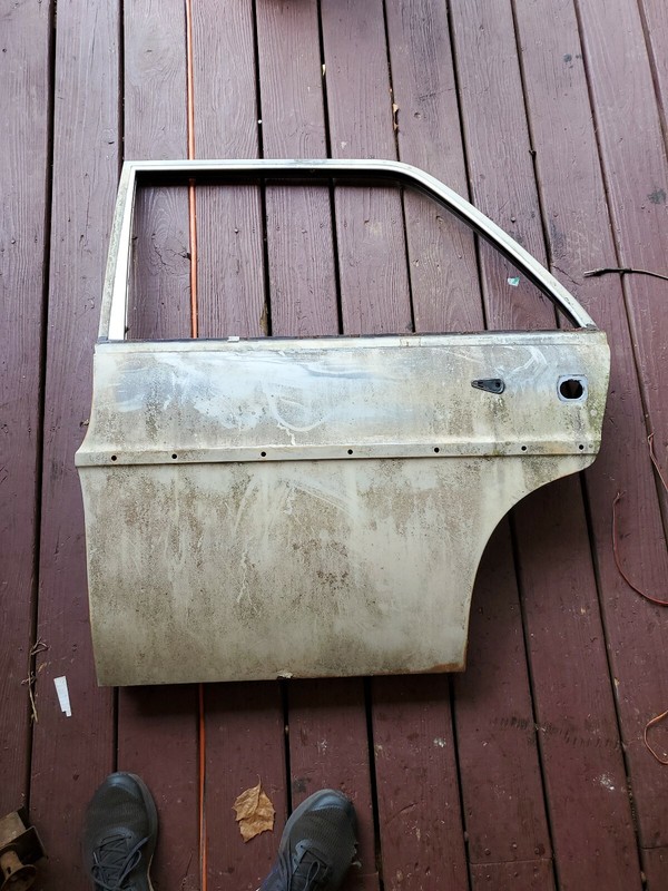 Mercedes Benz W115 240D Rear Left Door Shell,1157301105,W114,220D 230 250 300D